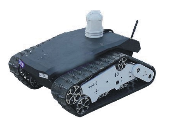 Rugged PTZ Camera & Thermal PTZ Camera integrate with UGV/EOD system